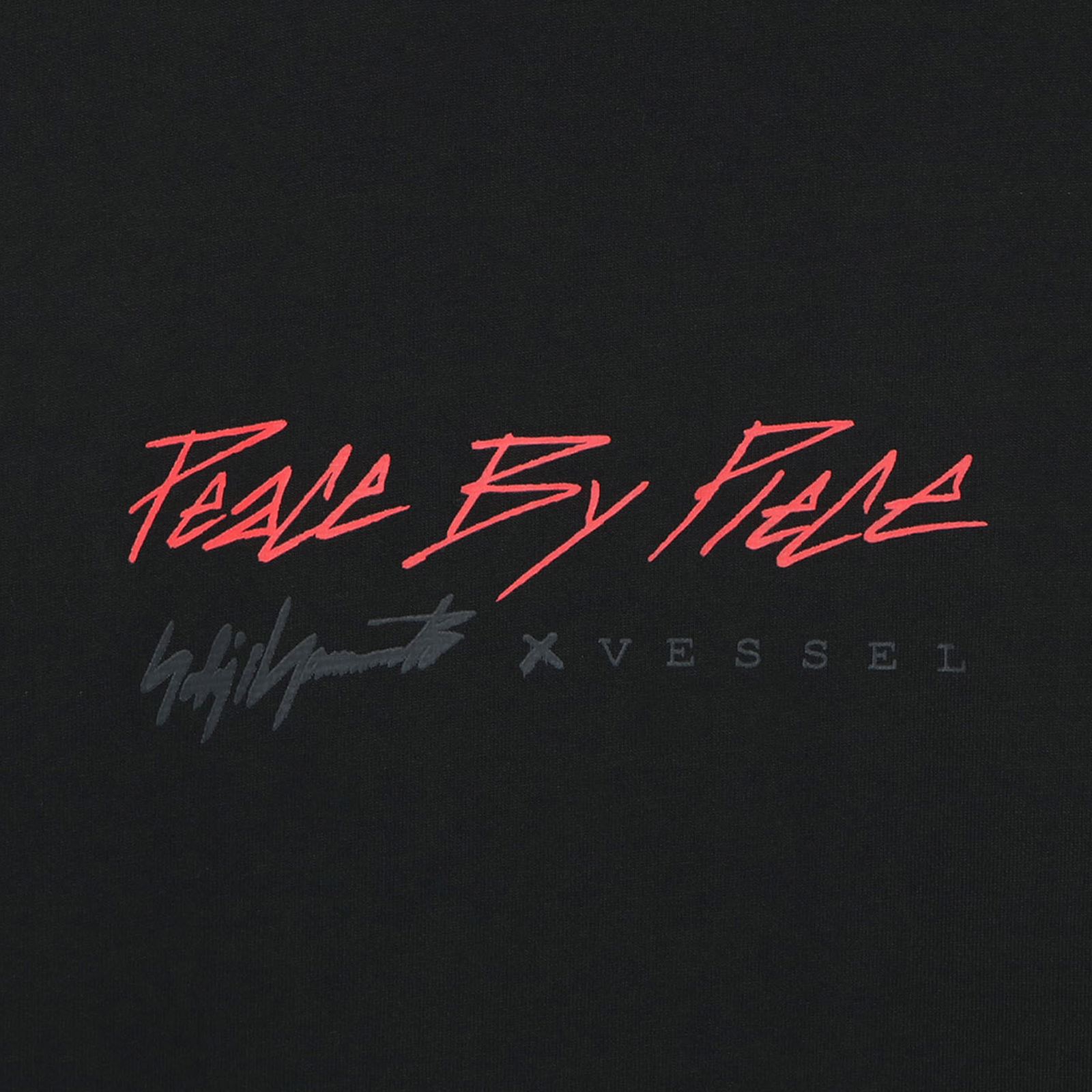 Shop xVESSEL x 山本耀司 牛仔忍者Logo白色大學T 男女款 Y22X22052008W