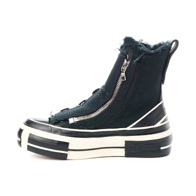 xVESSEL Yohji Yamamoto G.O.P. Lows 'Deconstructed High-Top Black'