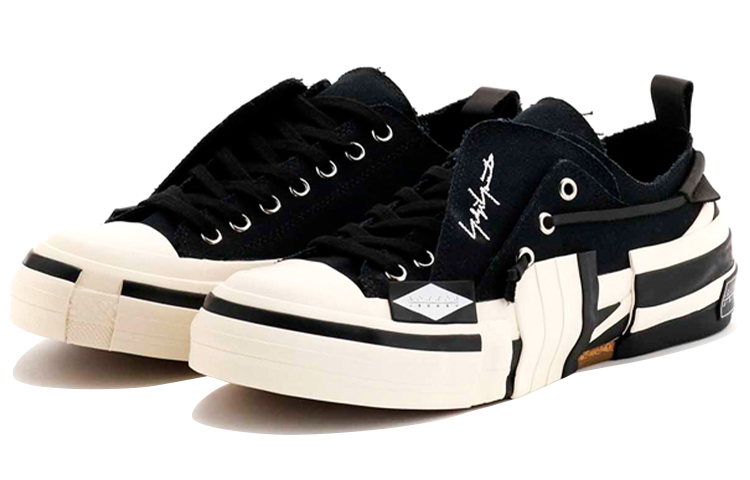 Order xVESSEL Yohji Yamamoto x VESSEL Low-Top Sneaker 'Hitam Unisex' FR-E01-860