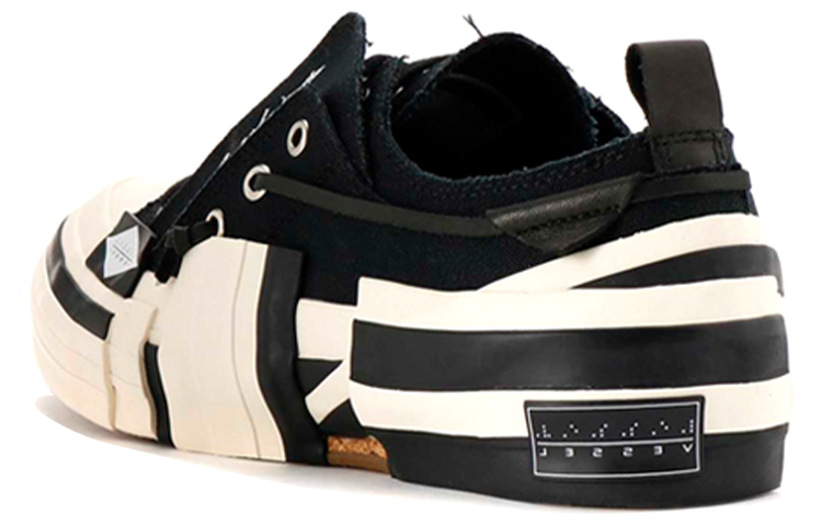 Lookbook xVESSEL Yohji Yamamoto x VESSEL Low-Top Sneaker 'Hitam Unisex' FR-E01-860