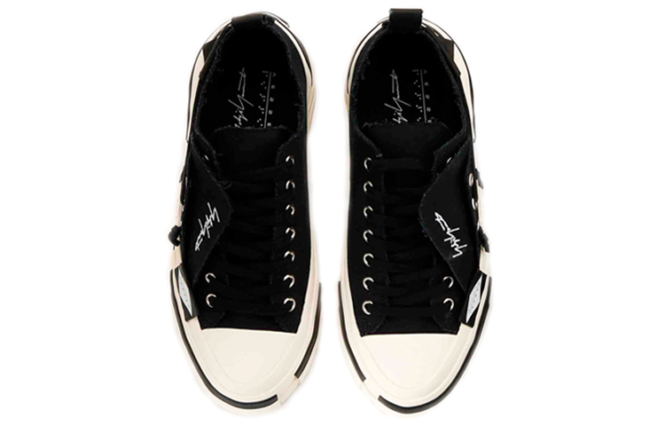 Shop xVESSEL Yohji Yamamoto x VESSEL Low-Top Sneaker 'Hitam Unisex' FR-E01-860