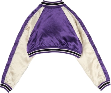 xVESSEL Yokosuka Jaket Baseball Kasual Pendek Bersulam Unisex y23x691p 3