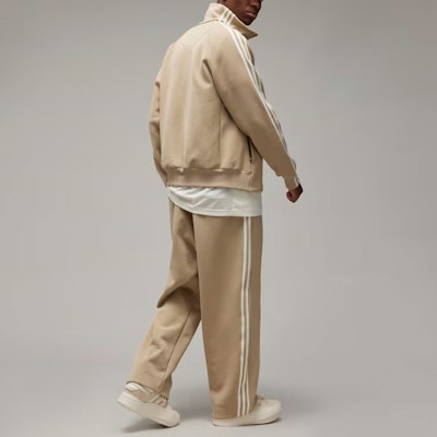 Y-3 3-Stripes Track Top Relaxed Fit Long Sleeve Sweatshirt Khaki Unisex IZ3125 Shop Y-3 3-Stripes Track Top Relaxed Fit Long Sleeve Sweatshirt Khaki Unisex IZ3125