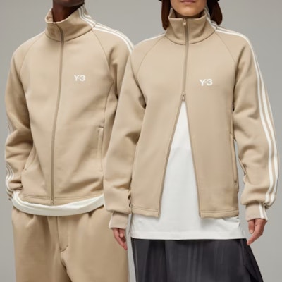 Y-3 3-Stripes Track Top Relaxed Fit Long Sleeve Sweatshirt Khaki Unisex IZ3125 Purchase Y-3 3-Stripes Track Top Relaxed Fit Long Sleeve Sweatshirt Khaki Unisex IZ3125