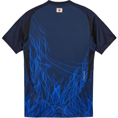 Y-3 × JFA 漸層設計透氣短袖足球球衣 藍色 男款 IU0964 Order Y-3 × JFA 漸層設計透氣短袖足球球衣 藍色 男款 IU0964