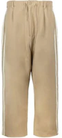Y-3 Beige High-Waisted Straight-Leg Drawstring Casual Pants. IZ3119 Y-3 Beige High-Waisted Straight-Leg Drawstring Casual Pants. IZ3119