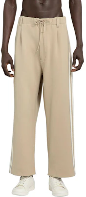 Y-3 Seluar Kasual Beige High-Waisted Straight-Leg dengan Tali Pinggang. IZ3119 Order Y-3 Seluar Kasual Beige High-Waisted Straight-Leg dengan Tali Pinggang. IZ3119