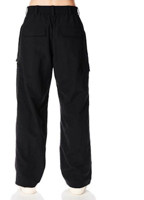 Y-3 Black Casual Loose Fit Utility Drawstring Cargo Pants. H63050 Purchase Y-3 Black Casual Loose Fit Utility Drawstring Cargo Pants. H63050
