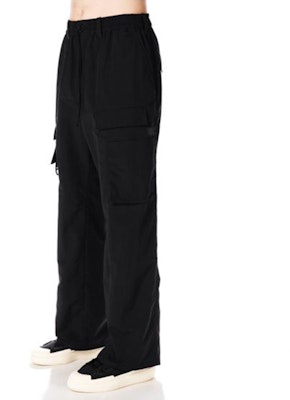 Y-3 Black Casual Loose Fit Utility Drawstring Cargo Pants. H63050 Details for Y-3 Black Casual Loose Fit Utility Drawstring Cargo Pants. H63050