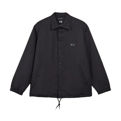 Y-3 Black Graphic Print Single-Breasted Long Sleeve Jacket IW2473