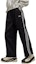 Buy Y-3 Pantalones Negros de Cintura Alta con Pierna Ancha y Rayas con Logo. IW7457