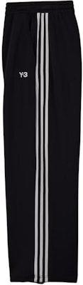 Y-3 Pantalones Negros de Cintura Alta con Pierna Ancha y Rayas con Logo. IW7457 Purchase Y-3 Pantalones Negros de Cintura Alta con Pierna Ancha y Rayas con Logo. IW7457