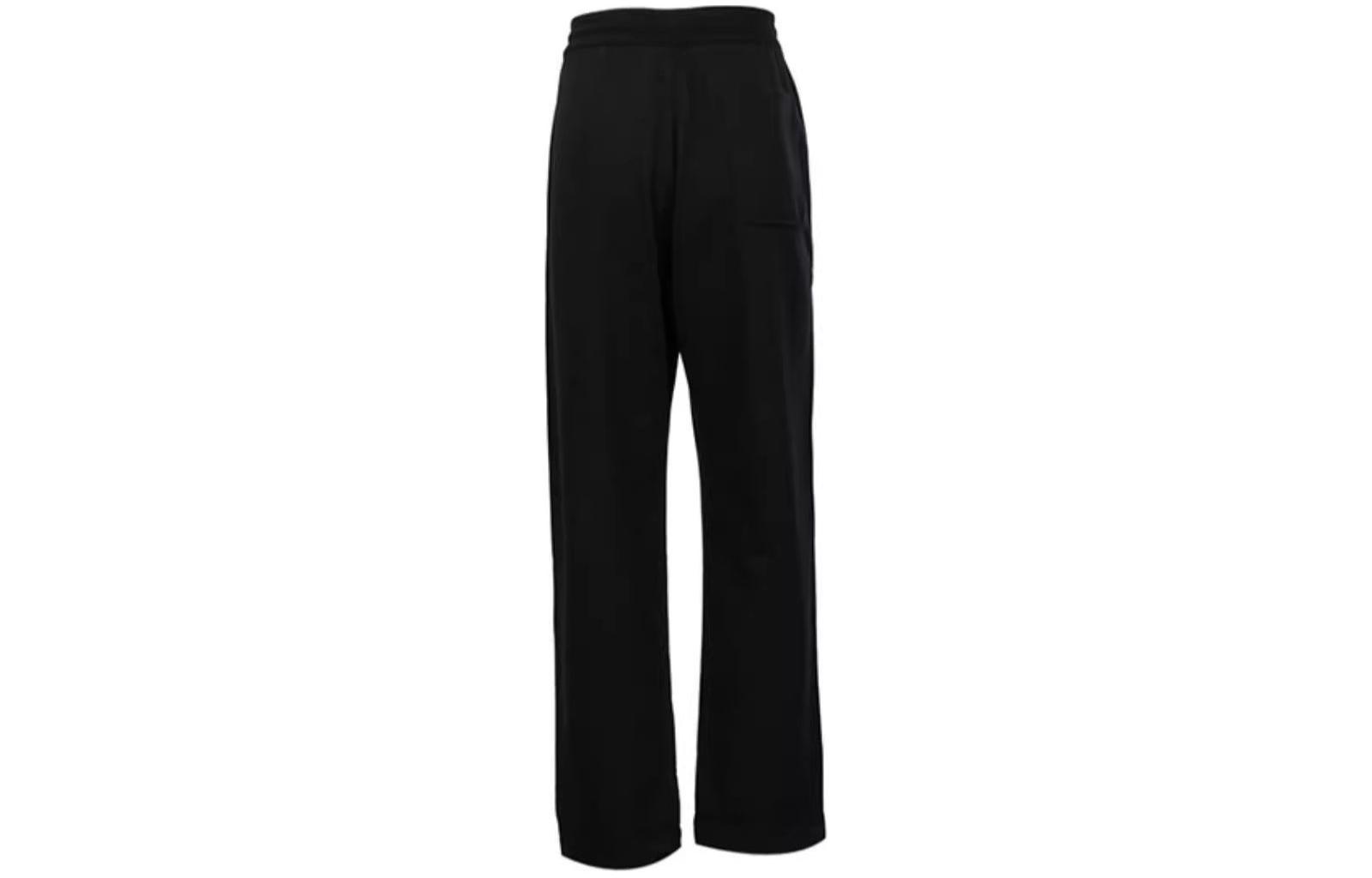 Lookbook Y-3 블랙 로고 드로스트링 캐주얼 팬츠 IV5574