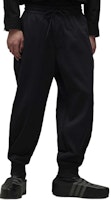 Y-3 Black Loose Fit Drawstring Casual Pants. IW0062 Y-3 Black Loose Fit Drawstring Casual Pants. IW0062