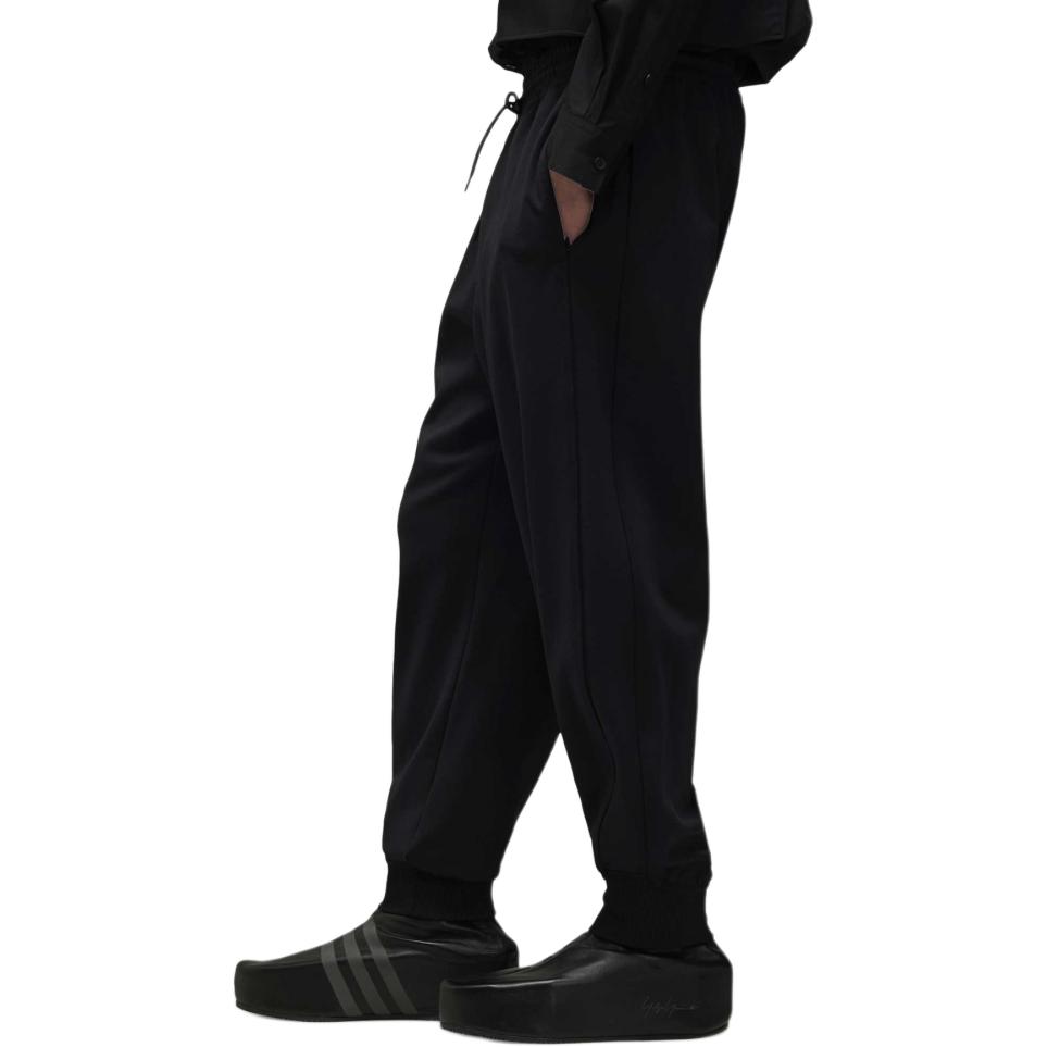 Shop Y-3 黑色宽松抽绳休闲裤 IW0062