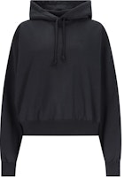 Y-3 Black Loose Fit Hoodie Pullover Long Sleeve Sweatshirt. JD9790 Y-3 Black Loose Fit Hoodie Pullover Long Sleeve Sweatshirt. JD9790