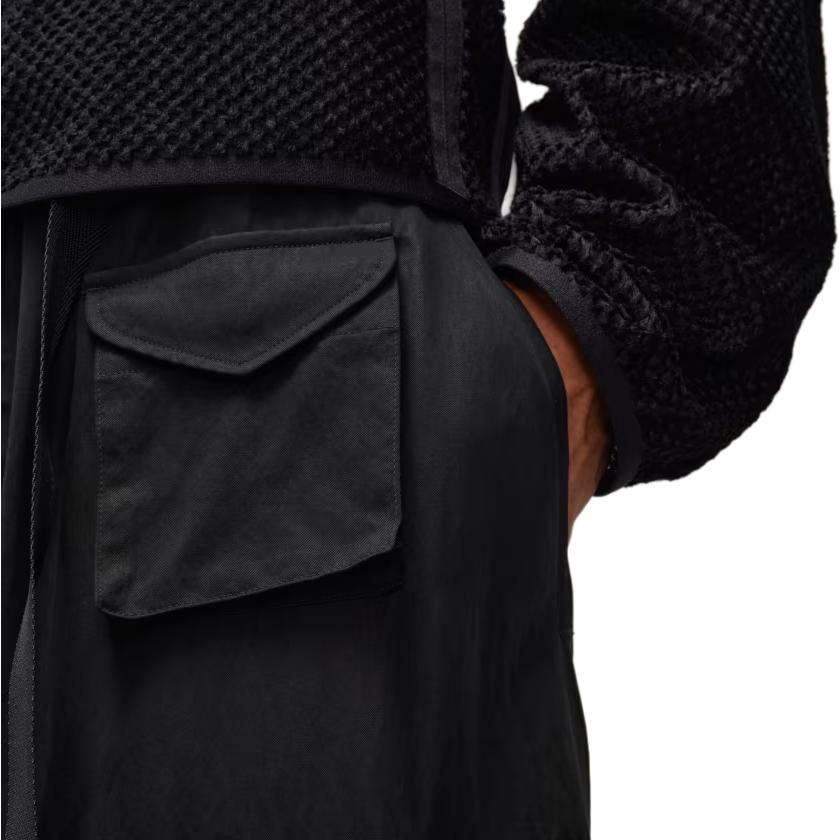 Details for Pantalones Negros Y-3 Rectos de Pierna Ancha con Cremallera. IW7453