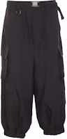 Y-3 Black Oversized Utility Cargo Pants with Large Pockets. JM5494 Y-3 Black Oversized Utility Cargo Pants with Large Pockets. JM5494