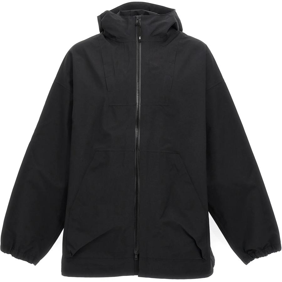 Y-3  Black Solid Color Hoodie Long Sleeve Jacket IW7504