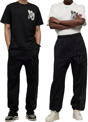 Y-3 黑色简约松紧腰休闲裤 时尚极简风格 H44805 Shop Y-3 黑色简约松紧腰休闲裤 时尚极简风格 H44805