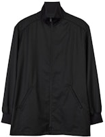 Y-3 Black Stand Collar Zip Pocket Jacket. IN8704 Y-3 Black Stand Collar Zip Pocket Jacket. IN8704