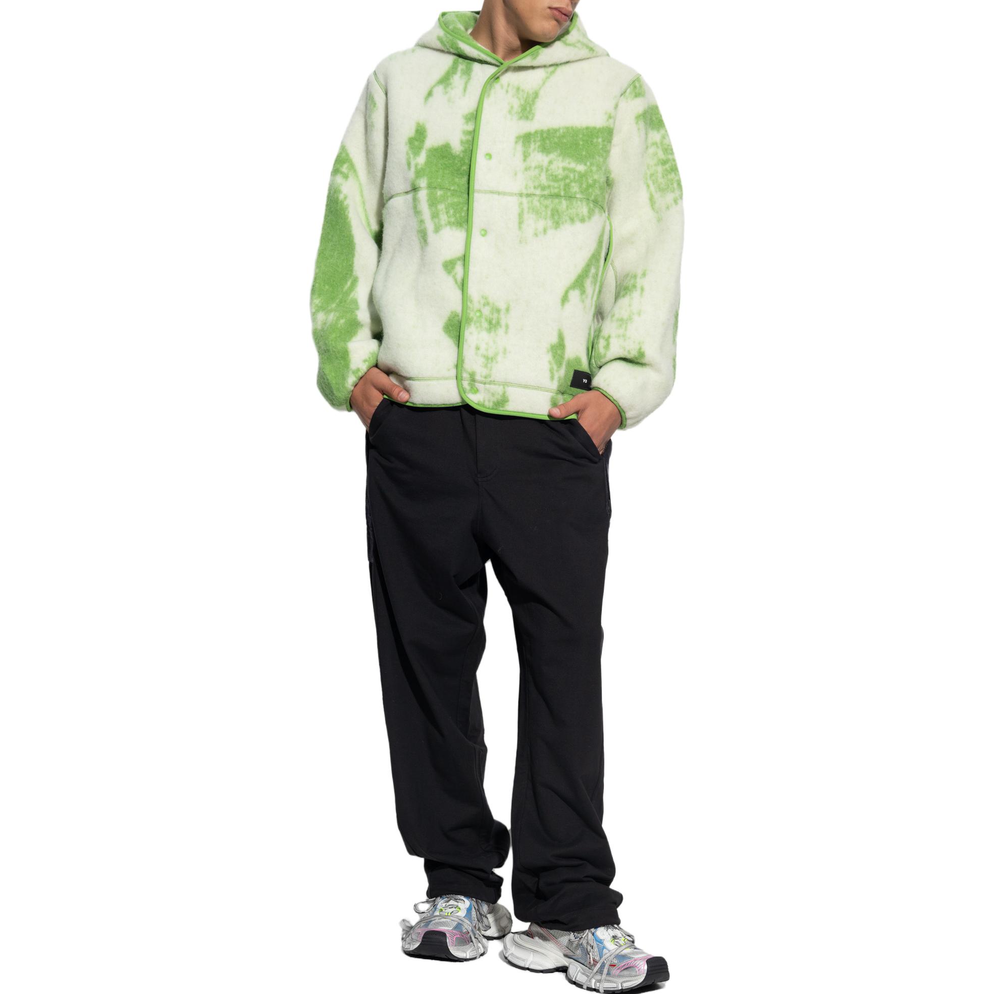 Shop Y-3  Colorblock Hoodie Jacket - Slim Fit, Long Sleeve Outerwear IP7672