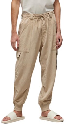 Y-3 Elastic Waist Straight Pocket Jogger Pants Light Brown. IV7842 Lookbook Y-3 Elastic Waist Straight Pocket Jogger Pants Light Brown. IV7842
