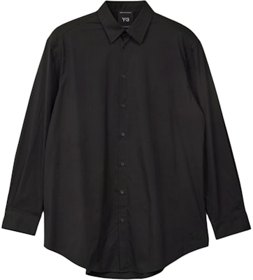 Y-3 Graphic Button-Up Long Sleeve Loose Shirt Black. JE9274 Buy Y-3 Graphic Button-Up Long Sleeve Loose Shirt Black. JE9274