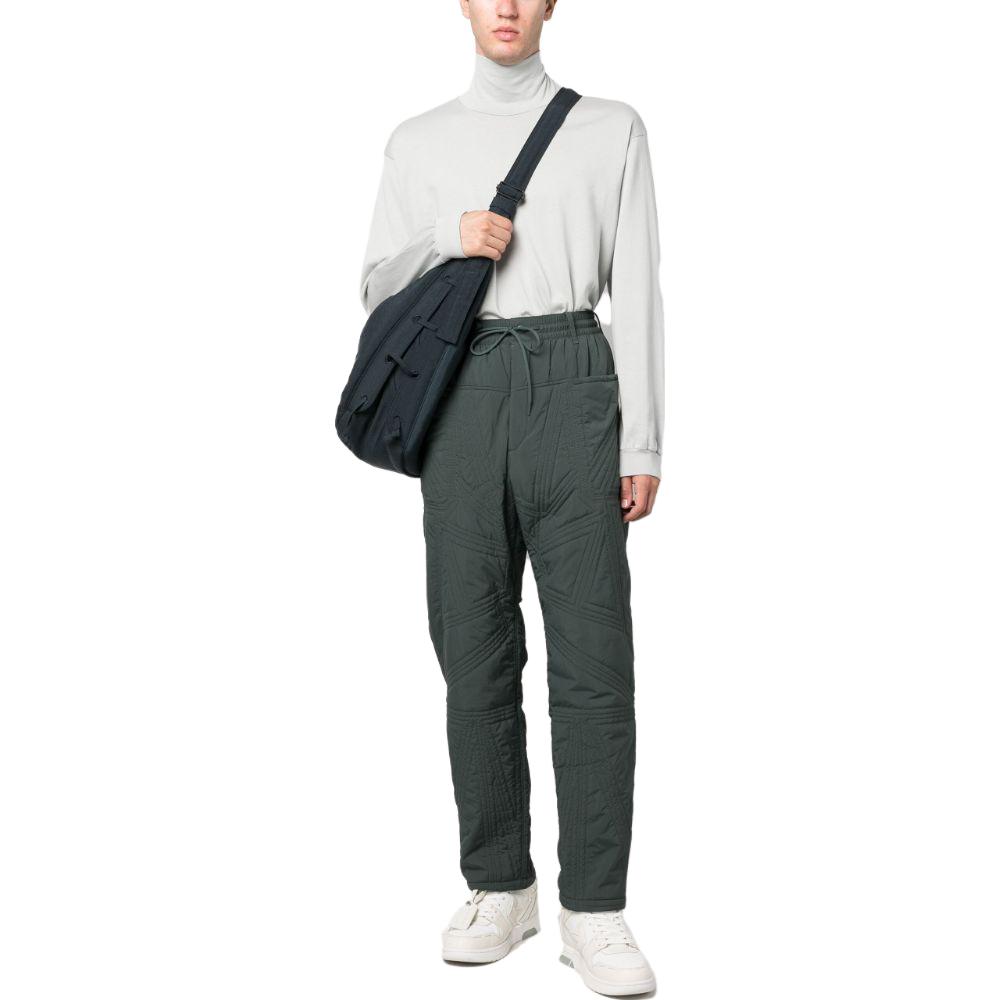 Y-3  Green Slim Tapered Zipper Casual Pants. IP7941 圖 3