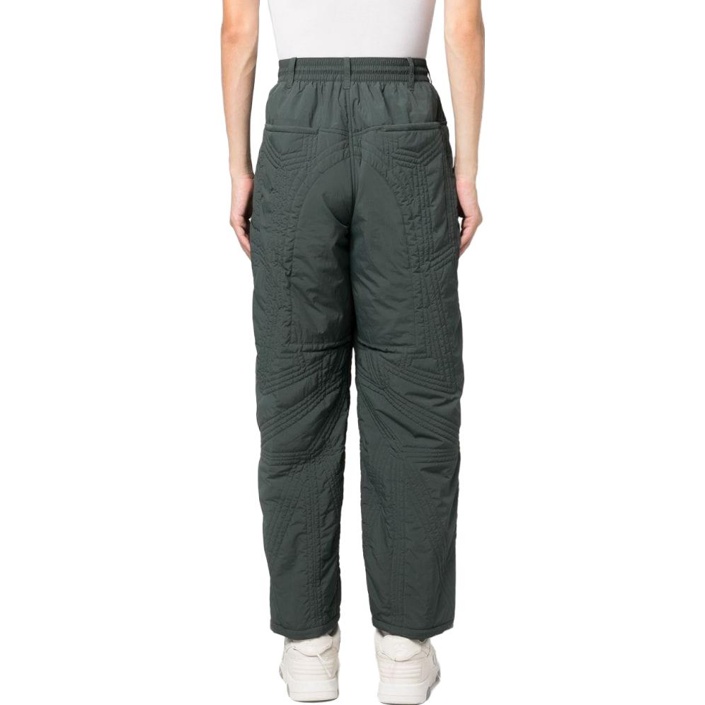 Y-3  Green Slim Tapered Zipper Casual Pants. IP7941 圖 4