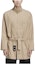 Shop Y-3 Khaki Full-Zip High Collar Jacket with Multi-Zipper Design. GK4796