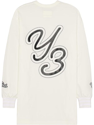 Y-3 ロゴプリント付き長袖クルーネックTシャツ IQ2147 Lookbook Y-3 ロゴプリント付き長袖クルーネックTシャツ IQ2147