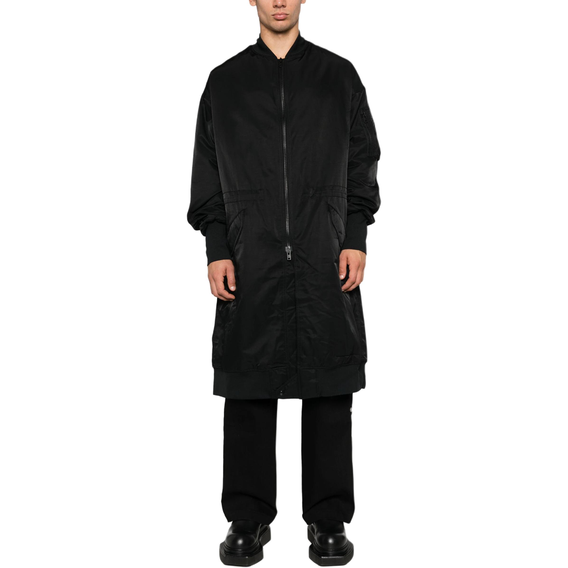 Purchase Chaqueta Negra Y-3 con Cuello de Béisbol Manga Larga Ropa Casual Exterior IP7932