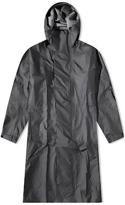 Y-3 롱 후드 코트 블랙 솔리드 컬러 긴팔 윈드브레이커 IB6364 Buy Y-3 롱 후드 코트 블랙 솔리드 컬러 긴팔 윈드브레이커 IB6364