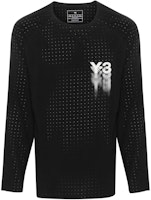 Y-3 Loose Fit Digital Print Black Crew Neck T-Shirt. IN8744 Y-3 Loose Fit Digital Print Black Crew Neck T-Shirt. IN8744