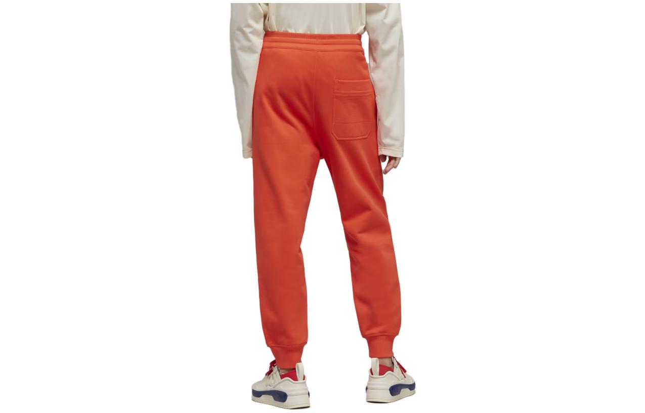 Lookbook Y-3 Pantalones Jogger Puños Algodón Orgánico Naranja. IB4810