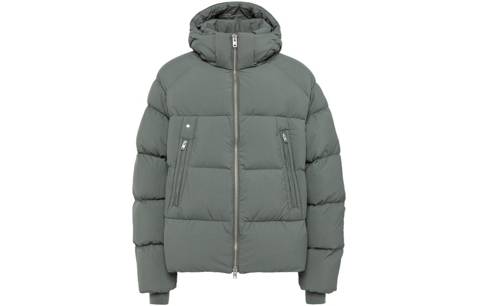 Y-3  Sage Green Full-Zip Hoodie Jacket IP5662