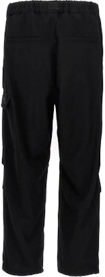 Y-3 素色彈性腰帶工裝褲 黑色 IZ1879 Lookbook Y-3 素色彈性腰帶工裝褲 黑色 IZ1879