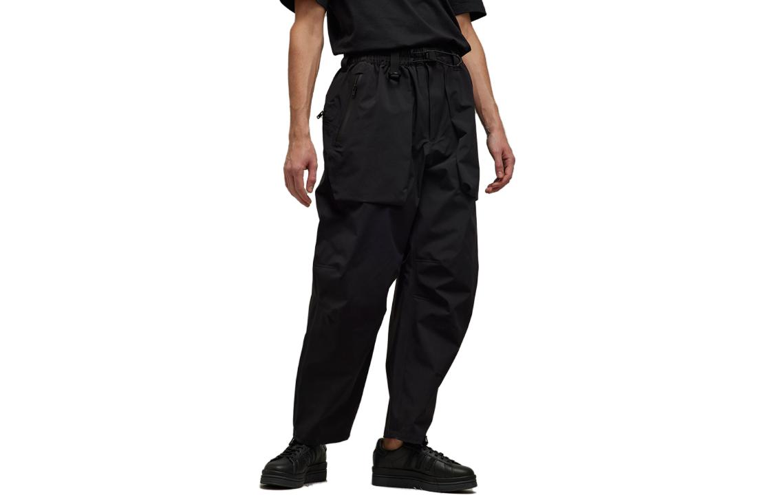 Y-3  Solid Color Loose Fit Hard Shell Casual Pants. IL2049