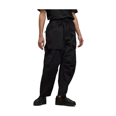 Y-3 Solid Color Loose Fit Hard Shell Casual Pants. IL2049