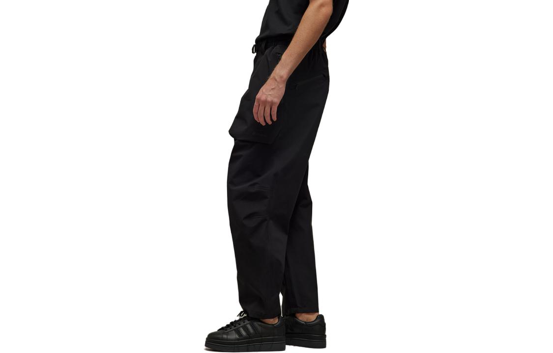 Shop Y-3 Celana Kasual Longgar Warna Solid Hard Shell. IL2049