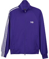 Y-3 Stand Collar Zip-Up Logo Jacket Purple JF0667 Y-3 Stand Collar Zip-Up Logo Jacket Purple JF0667