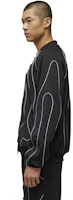 Purchase Y-3 黑色拉鍊棒球外套運動上衣 IR6262