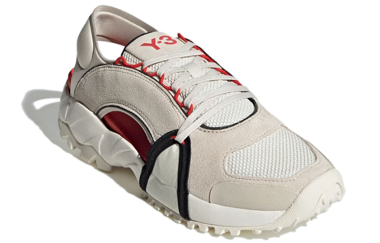 Lookbook Y-3 adidas Notoma Sandal Lichtbruin ''Bruin Pinkrood Zwart'' Sandalen FZ4509