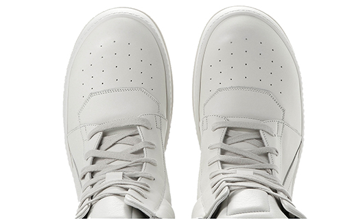 Lookbook Y-3 adidas Rick Owens "Blanc Hautes à Fermeture Latérale" RU16S3894LP0
