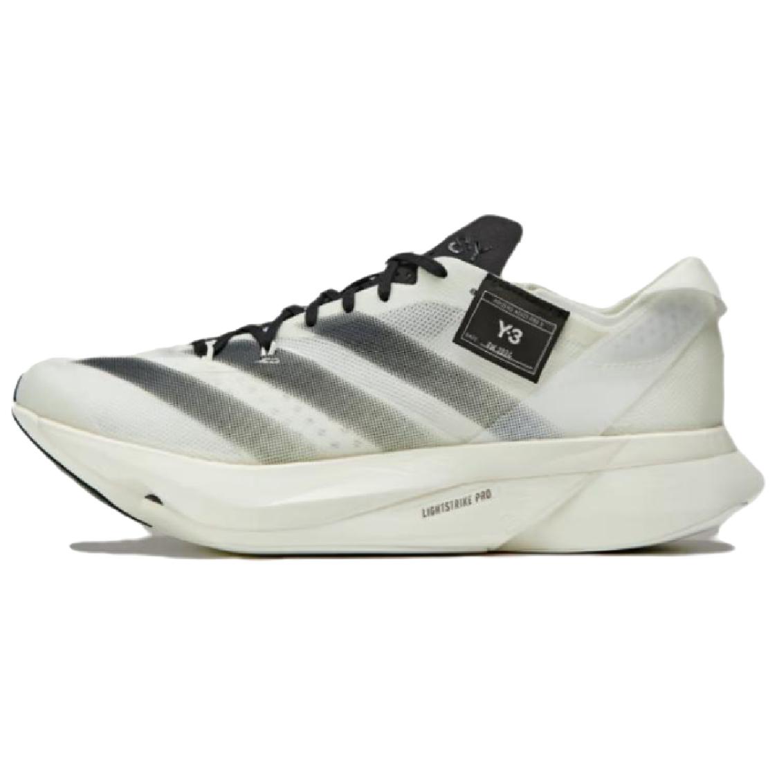 Y-3 Adios Pro 3.0 Low-Top Lightweight Running Shoes Cream Casual Sneakers IH0866