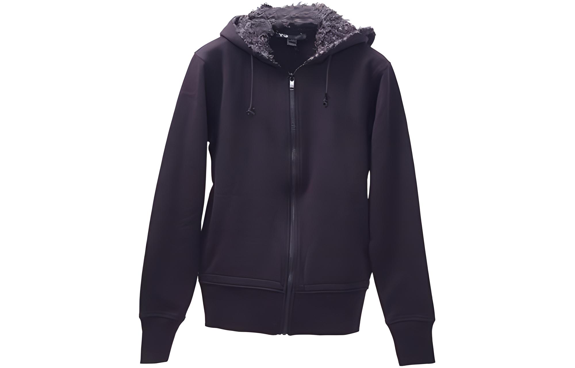 Y-3 All-Black Zip-Up Hoodie Jacket M38005