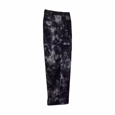 Y-3 Allover Print Nylon Shell Relaxed Fit Pants Black Men’s Casual Trousers. JE9285