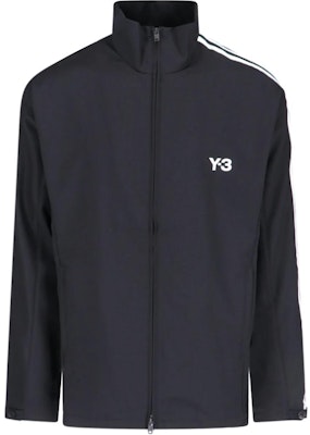 Y-3 Alphanumeric Print Zip-Up Jacket Black Long Sleeve Outerwear IW7462 Order Y-3 Alphanumeric Print Zip-Up Jacket Black Long Sleeve Outerwear IW7462