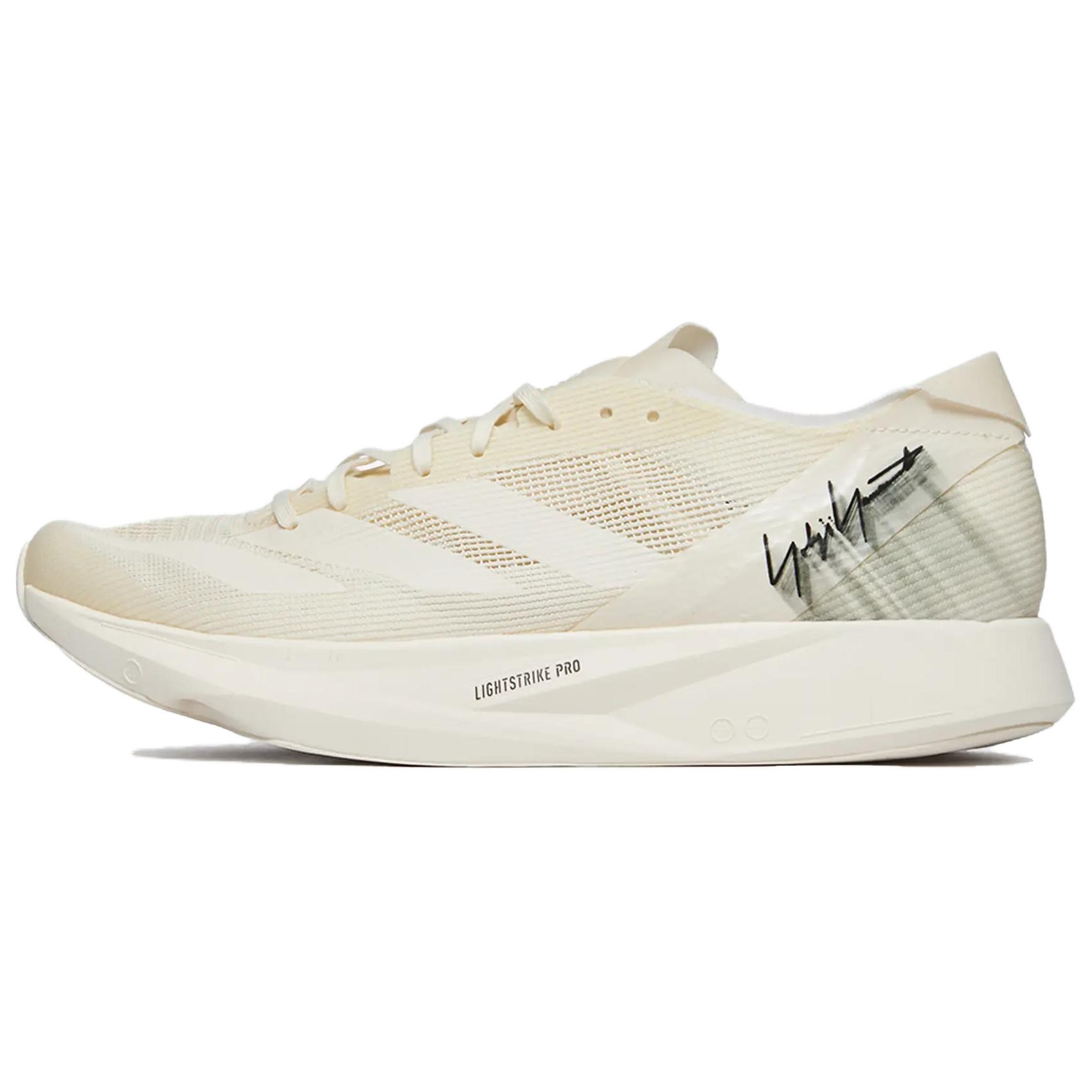 Y-3 Beige Low-Top Casual Lifestyle Shoes for Men. IF4287